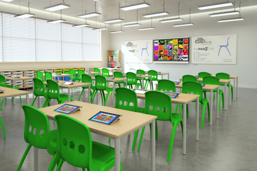 Classroom Chairs-Education Furniture-CCE01